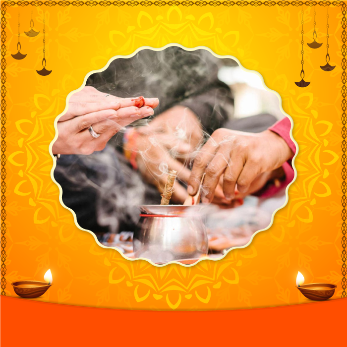 Engagement Puja Offline