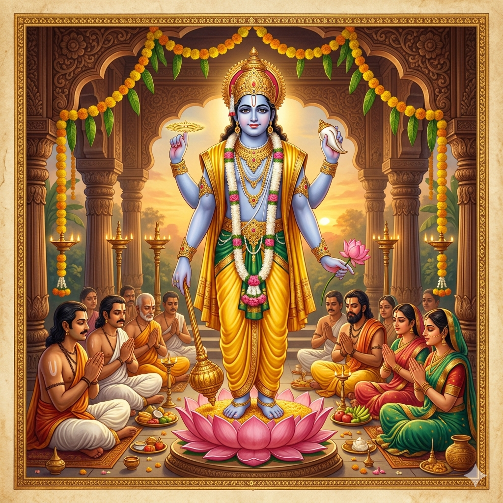 Satyanarayan katha Pujan offline
